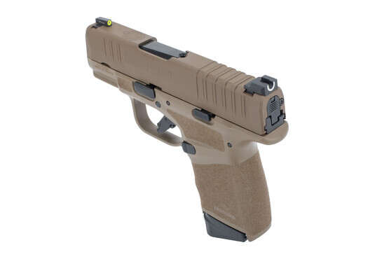 Hellcat 9mm Micro Compact Pistol from Springfield Armory has a white-outline U-notch rear sight